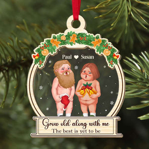 Love Together, Personalized Ornament, Gifts For Husban - Gifts For Wife - Ornament - GoDuckee