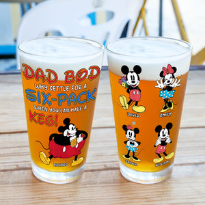 Personalized Gifts For Dad Beer Glass 05KAQN170524 Father's Day - Drinkware - GoDuckee