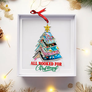 Gifts For Book Lovers Christmas Tree Ornament 06HUDT161024 - Ornament - GoDuckee