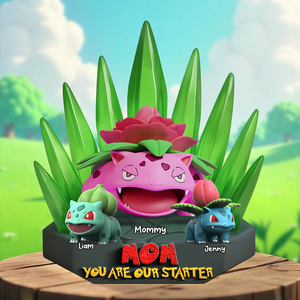 Monster Mom Plaque - Personalized Gifts For Mom 011ohpu240425 - Shaped Plaques - GoDuckee