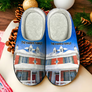 Personalized Home Slippers - Custom Photo - 04acqn1611 - Shoes - GoDuckee