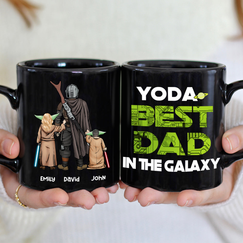 Yoda Best Dad Custom Mug - 15oz Ceramic Coffee Mug