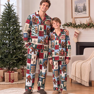 Big Foot Pajama Set - Personalized Gifts For Christmas 04hadh070926