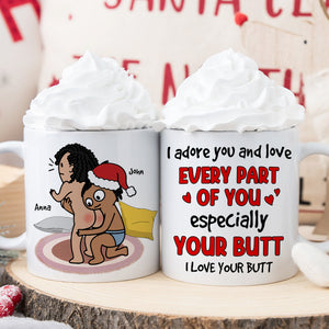 Personalized Gifts For Couple Christmas Coffee Mug 03NATN181124HH - Coffee Mug - GoDuckee