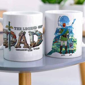 Personalized Gifts For Dad Coffee Mug The Legend Of Dad Father's Day 031QHTN190325HG - Coffee Mug - GoDuckee