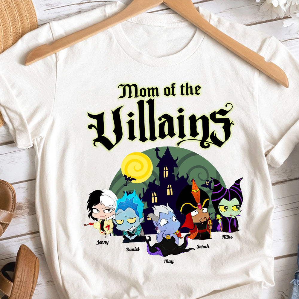 Personalized Gifts For Mom Shirt Mom Of The Villains 01KAHN230224 - 2D Shirts - GoDuckee