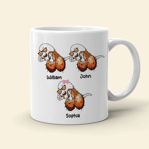 Seems Like Just Yesterday We Were Chillin' In Your Balls, Personalized Mug, Gift For Dad, Father's Day Gift - Coffee Mug - GoDuckee