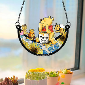 Personalized Gifts For Mom Suncatcher Window Hanging Ornament 04htpu310524 - Ornaments - GoDuckee