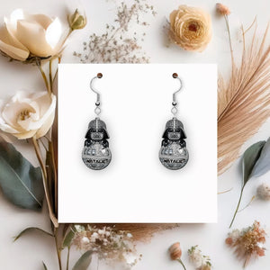 Funny Hanging Galactic Characters Earrings - Personalized Gifts For Movie Fans 05QHDT110725 - Earrings - GoDuckee