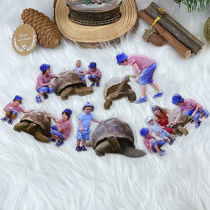 Custom Photo Gifts for Sea Turtle Lovers Ornament 72acvp140924 - Ornament - GoDuckee