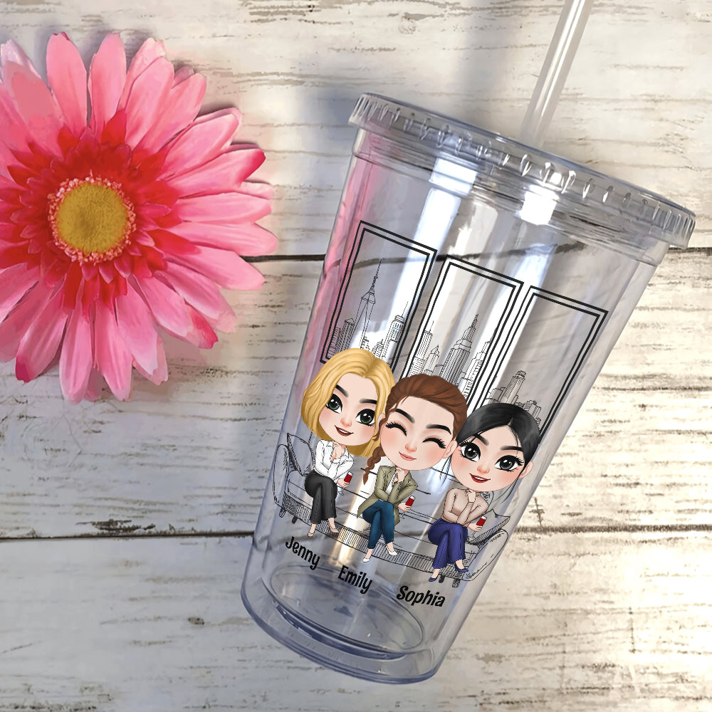 Personalized Funny Coworkers Acrylic Tumbler Gift For Colleague GoDuckee