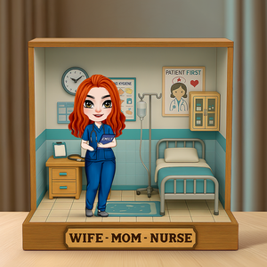Personalized Gifts For Nurse Mom Plaque 04napu150425 - Shaped Plaques - GoDuckee