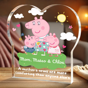 Personalized Gifts For Mom Acrylic Shape Plaque 01DTDT030325 - Shaped Plaques - GoDuckee