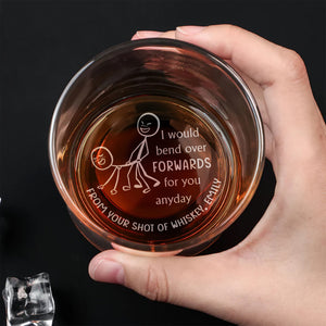 Personalized Gifts For Couple Engraved Whiskey Glass 01NAMH040624 - Drinkware - GoDuckee