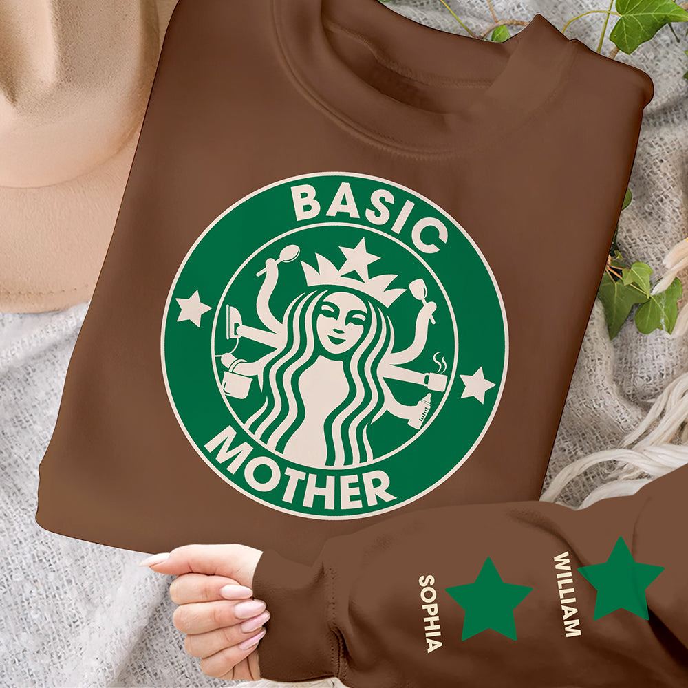 Personalized Gifts For Mom Shirt, Busy Mom Needs Coffee 04qhqn070325 - AOP Products - GoDuckee