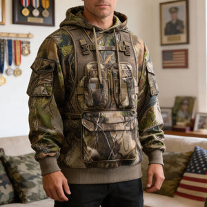 Outdoor Hunting 3D Hoodie – Personalized Gifts For Hunting Lovers 03ohqn261225 - AOP Products - GoDuckee