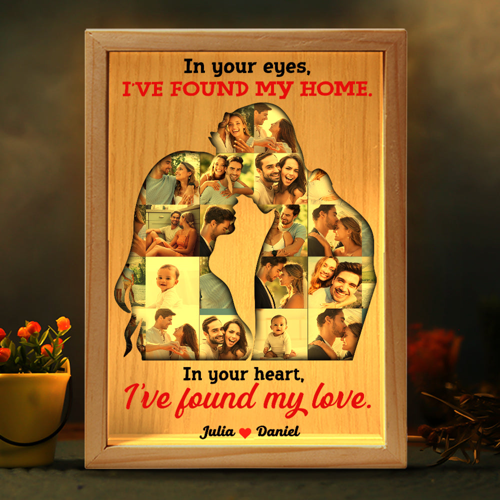 Personalized Gift For Couple Light Box In You Eyes - - GoDuckee