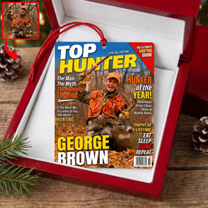 Custom Photo Gifts For Hunting Lovers Christmas Ornament 05huqn040926 - Ornament - GoDuckee
