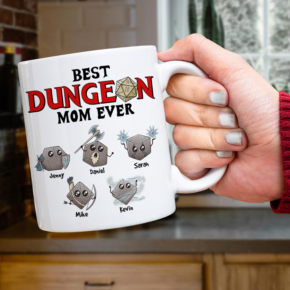 Personalized Gifts For Mom Coffee Mug Best Dungeon Mom Ever 04KAHN130324 - Coffee Mugs - GoDuckee