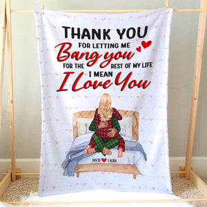 Personalized Blanket - Gift for Couple - 02QHPO131123HH - Blanket - GoDuckee