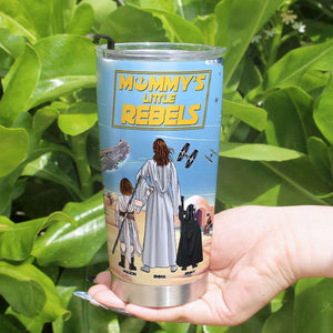 Personalized Gifts For Mom Tumbler Mommy's Little Rebels 02QHMH080324DAHHHG - Tumbler Cups - GoDuckee