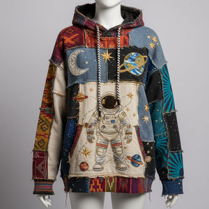 Bohemian Astronaut Hoodie Personalized Gifts For Space Lovers 01patn251125 - AOP Products - GoDuckee