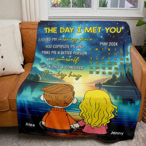 Personalized Gifts For Cartoon Couple Blanket 03TOMH121224HG - Blanket - GoDuckee