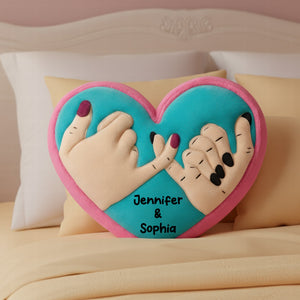 Pinky Promise Pillow - Personalized Personalized Gifts For Besties 08NAQN201125 - Pillow - GoDuckee