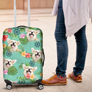 Custom Photo Gifts For Dog Lovers Luggage Cover 01ACDT040724 - Luggage Covers - GoDuckee