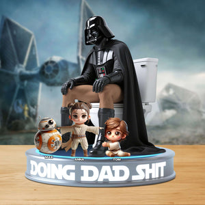 Funny Warrior Acrylic Plaque Personalized Gifts For Dad 01OHTN160525 - Shaped Plaques - GoDuckee
