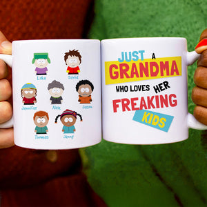 Personalized Gifts For Grandma Christmas Coffee Mug 02TODT211124HG - Coffee Mug - GoDuckee