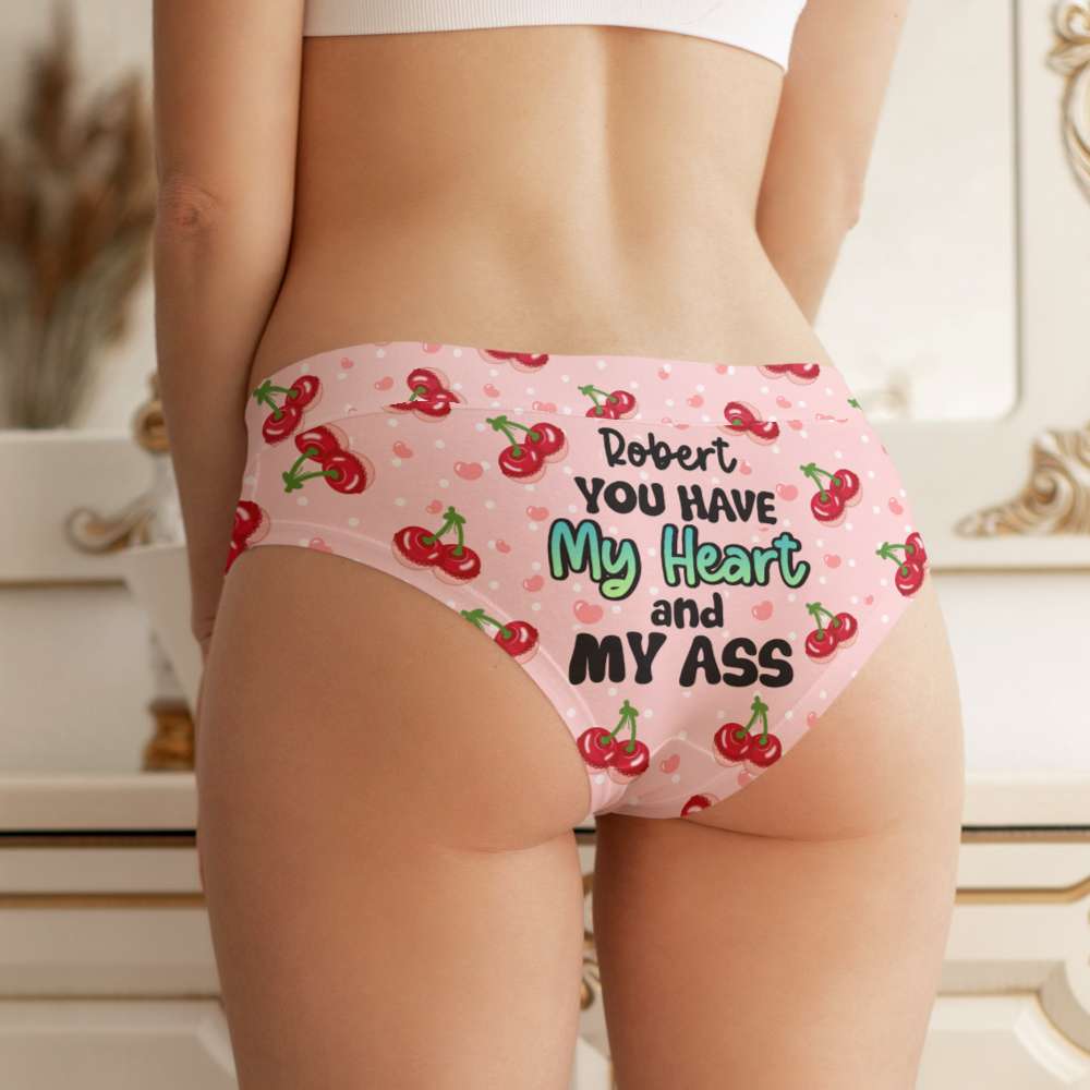 Personalized Gift For Couple Women's Brief You Have My Heart - Boxers & Briefs - GoDuckee