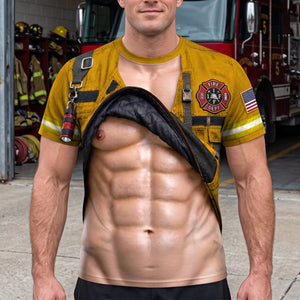 Firehouse Hero Shirt - Personalized Gifts For Firefighter 01OHTN160726 - AOP Products - GoDuckee