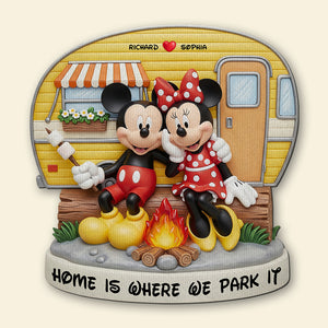 Camping Couple Doormat - Personalized Gifts For Couple 03naqn090625 - Doormat - GoDuckee
