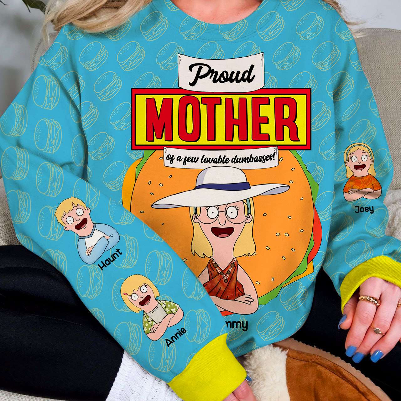 Personalized Gifts For Mom 3D Shirt Proud Mother 02XQLU280225HG - AOP Products - GoDuckee