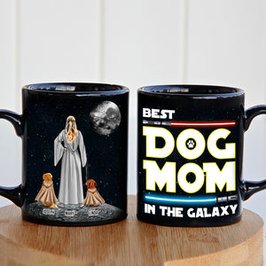 Personalized Gifts For Mom Coffee Mug Best Dog Mom In The Galaxy 011QHTH210324DAHHHG - Coffee Mugs - GoDuckee