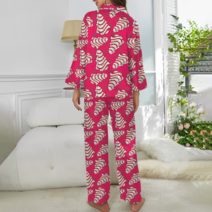 Gifts For Christmas Button Up Pajama Set 203acxx260824 - Pajama Set - GoDuckee