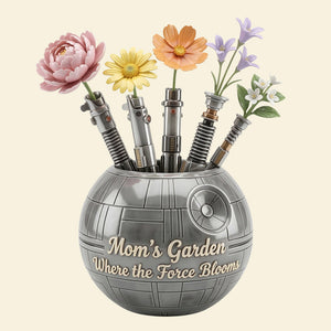 Mom’s Blooming Garden Acrylic Plaque Personalized Mother's Day Gifts 04NADT130326 - Shaped Plaques - GoDuckee