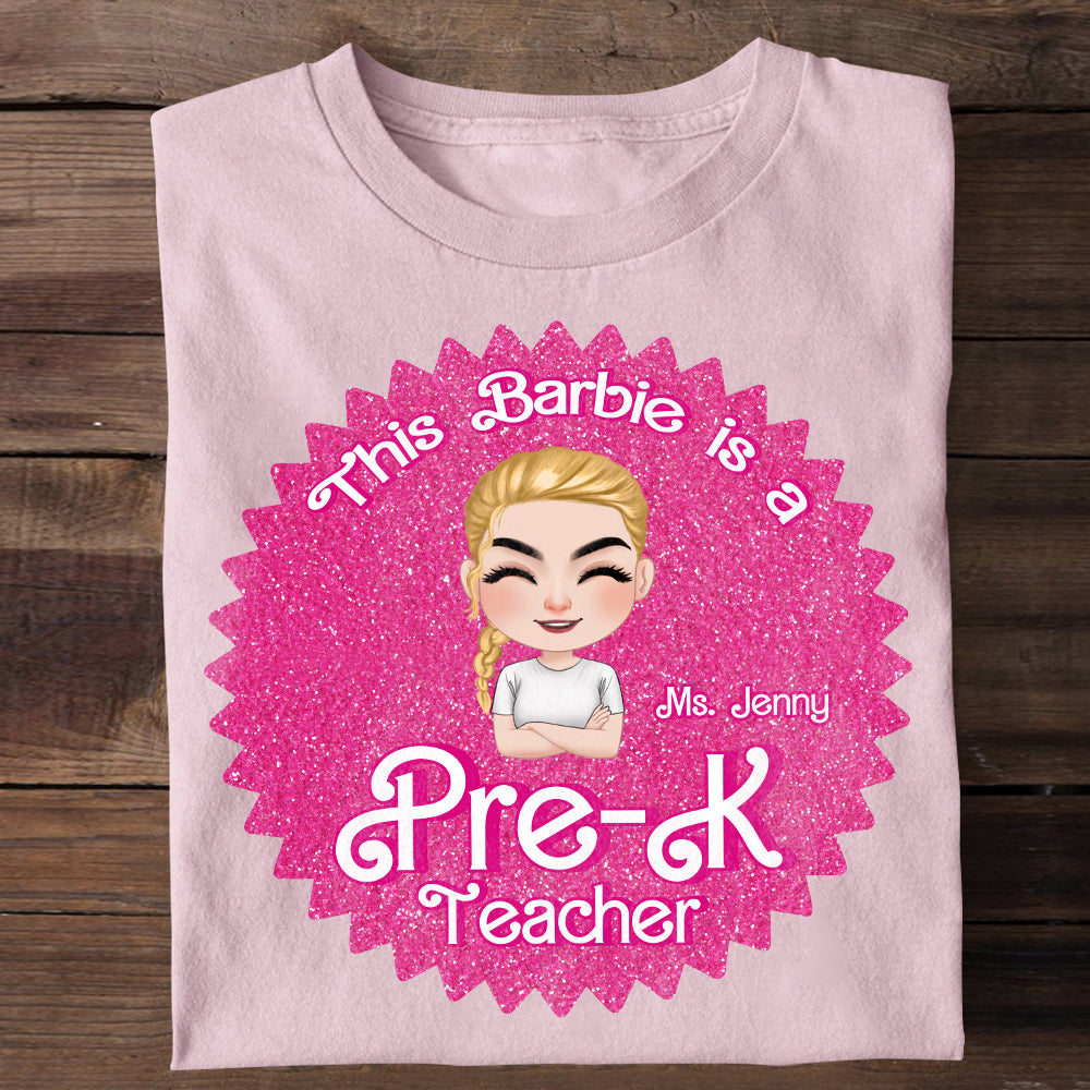 School Rocks! - Cute Personalized Custom T Shirt - Birthday, Loving, Funny Gift for Teacher, Kindergarten, Preschool, Pre K, Paraprofessional