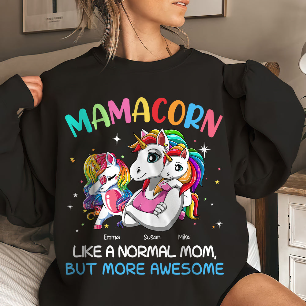 Personalized Gifts For Mom Shirt Mamacorn - 2D Shirts - GoDuckee