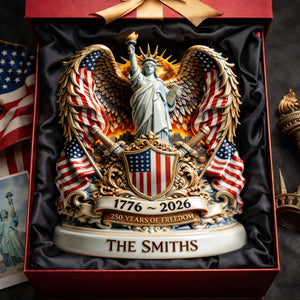 America 250th Anniversary Goddess Of Freedom Acrylic Plaque - Personalized Gifts 03tylu040326 - Shaped Plaques - GoDuckee