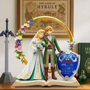 Legendary Couple Acrylic Plaque - Personalized Gifts For Couple 03NAQN250625 - Shaped Plaques - GoDuckee