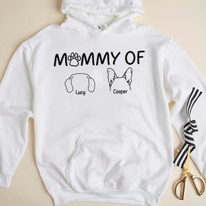Personalized Gifts For Dog Lovers Shirt Mommy Of - 2D Shirts - GoDuckee