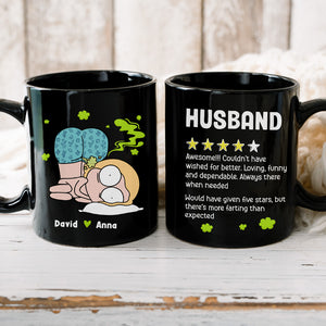 There's More Farting Than Expected- Gift For Couple-Personalized Coffee Mug- Funny Couple - Coffee Mug - GoDuckee