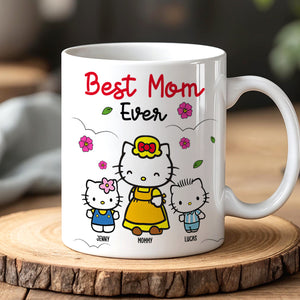 Personalized Gifts For Mom Coffee Mug 04natn190325 Best Mom Ever - Coffee Mug - GoDuckee