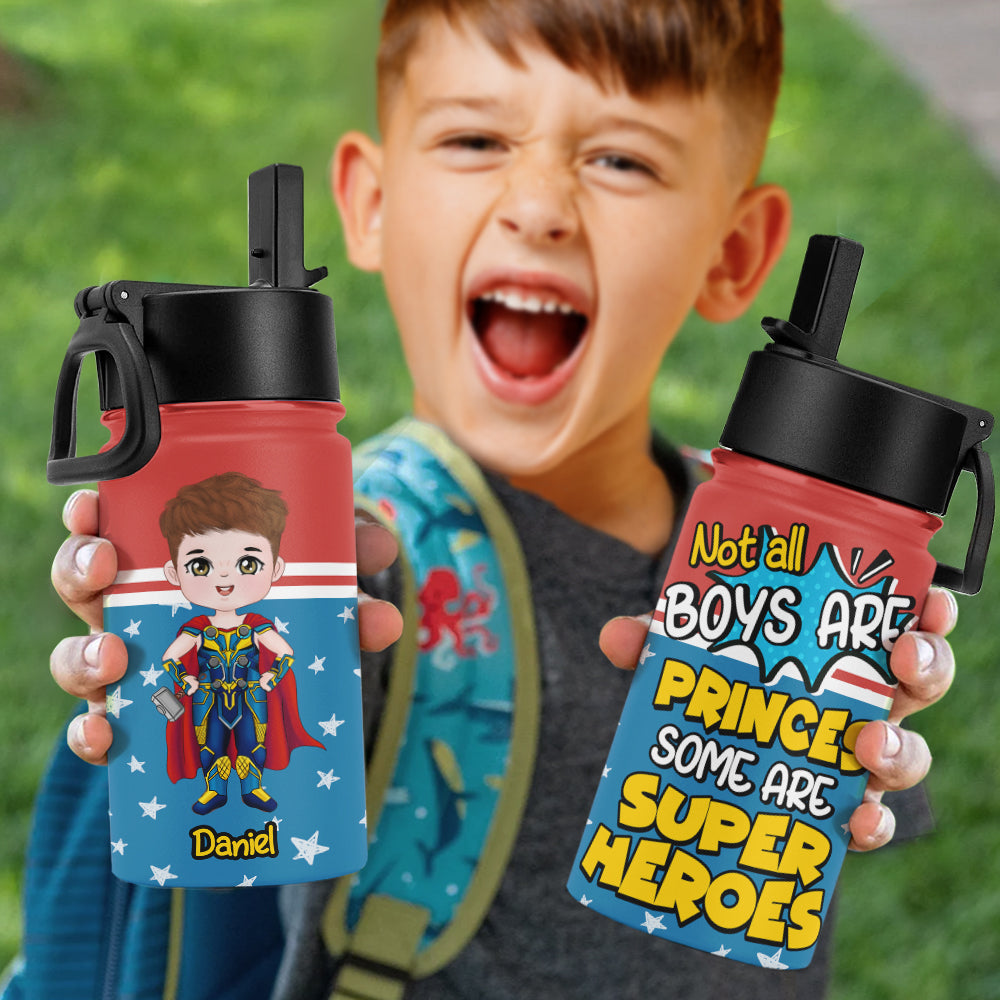 Not All Girls Are Princesses, Gift For Kids, Personalized Kid Tumbler, Super Kids Tumbler, Back To School Gift 03NAHN070823HA - Kid Tumbler - GoDuckee