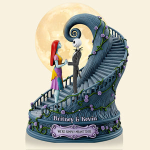 Horror Midnight Couple Acrylic Plaque Personalized Gifts For Couple 03OHDT300525 - Shaped Plaques - GoDuckee