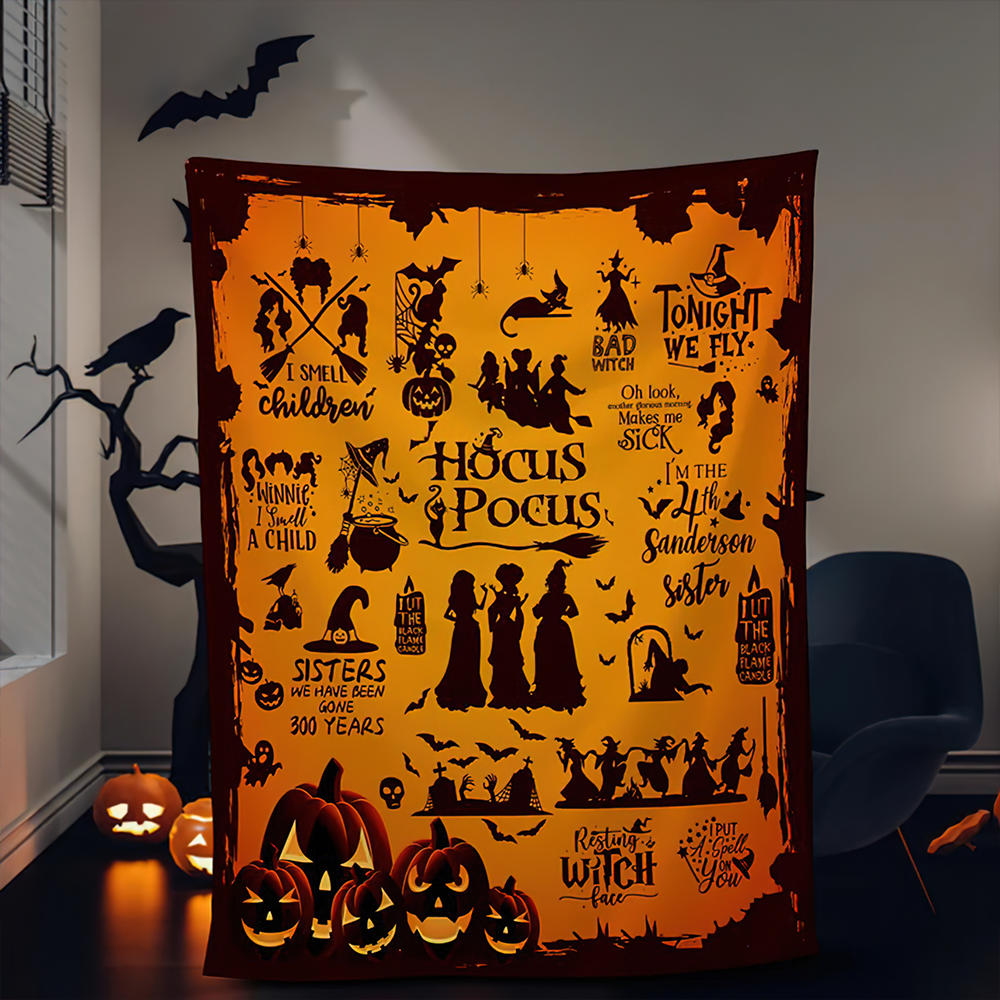 Halloween Gifts For Horror Fans Blanket 02acxx280824 - Blanket - GoDuckee