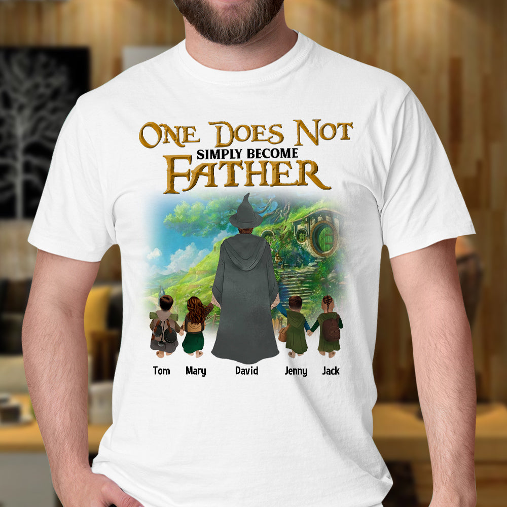 One Does Not Simply Become Father, Personalized Shirt 03QHTN060623 - Shirts - GoDuckee