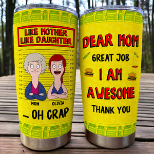 Personalized Gifts For Mom Tumbler 01XQDT240225HG - Tumbler Cup - GoDuckee